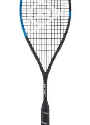 Ракетка для сквошу dunlop графіт доросла чорна 128 г 500 кв см head heavy (710364)
