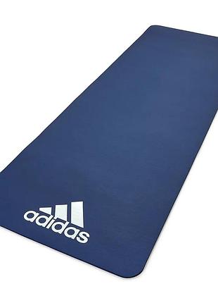 Коврик для фитнеса adidas nbr 173х61х0 7 см синий (722150)