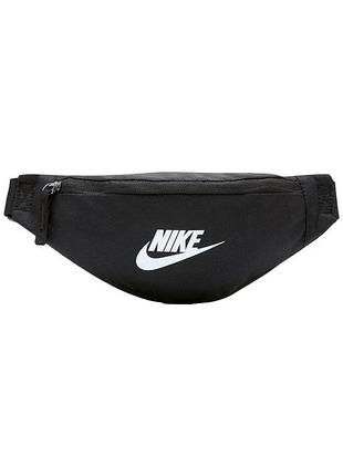 Сумка на пояс nike полiестер s чорна 28x7,5x12,5 см (719147)