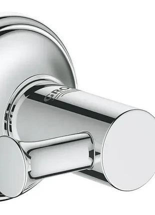 Гачок для халату grohe латунь 50х44х44 мм хромований сталевий (617650)