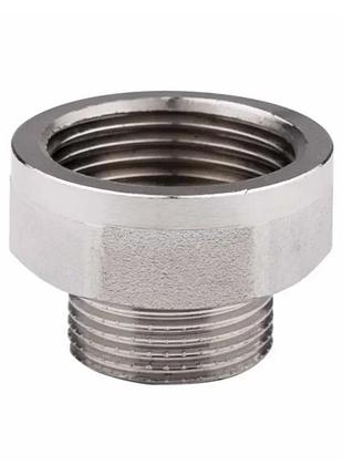 Перехідник thermo alliance forte 1 1/2"x3/4" латунь нікельований (598232)