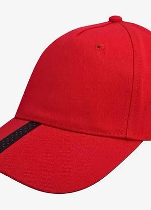 Кепка puma 100% бавовна osfa червона унісекс спортивна (718719)