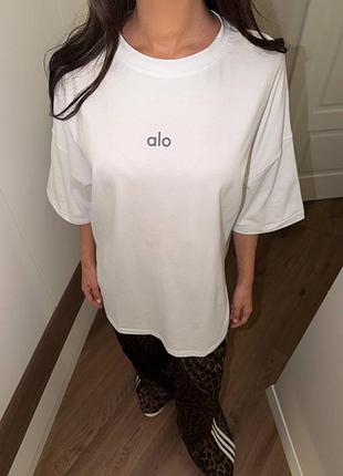 Oversized базова футболка з написом