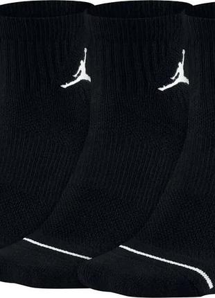 Шкарпетки nike полиэстер 34-38 черный 3 пары (715436)