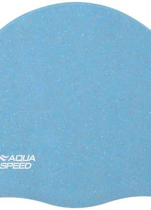 Шапка для плавання aqua speed силікон уні бірюзовий (720341)