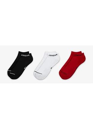 Носки nike полиэстер 38-42 красный белый черный (714731)
