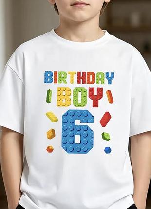 Футболка для хлопчика лего lego 6 років