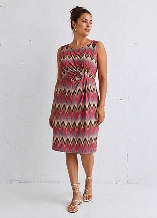 Сукня plus size anna field - в стильний зигзаг🌸