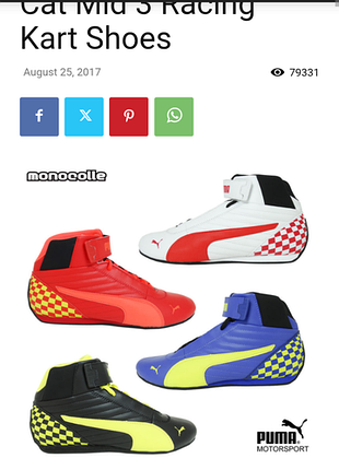 Автомото кросівки puma kart cat mid (є коробка від них достатня рідка модель) дуже зручні