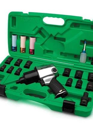 Пневмогайковерт toptul gdai2701 1/2" 813 n/m 8000 об/хв 6,2 кг (620865)
