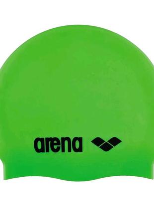 Шапка для плавання arena силікон osfm зелений (720378)