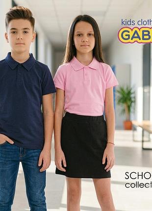 Детская футболка поло уни gabbi polo-26-3 ворот лакоста, в белом, черном или розовом цвете, размеры: 110, 116, 122, 128, 134, 140, 146, 152, 158