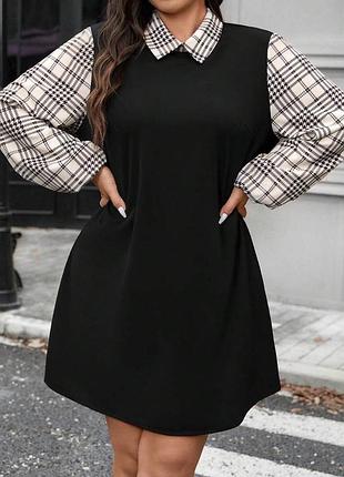 🥰 сукня з комірцем shein 3xl