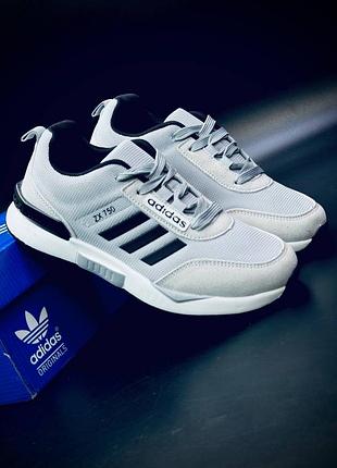 Adidas zx 750 сірі кросівки | підліткові спортивні кросівки | комфорт на кожен день | 36–41 подростковые кроссовки серые