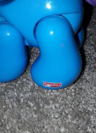 Слон fisher price, тріскачка. від 6 міс.3 фото