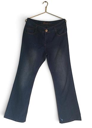 Жіночі джинси bootcut (arcadia group) темно-сині стрейч eur 44 / uk 16