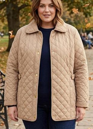 Женская легкая стеганая куртка большого размера bhs petitesk 18 / xxl / ua 52-54