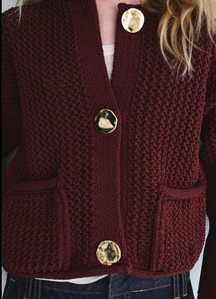 Кардиган zara 5