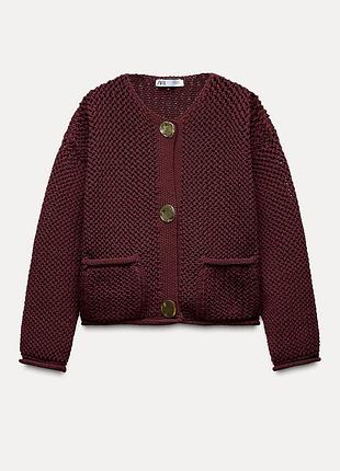Кардиган zara 3
