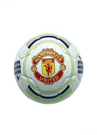 М'яч футбольний world clubs №1 ne-f-manchesteru 1 штучна шкіра 8 панелей (815362)