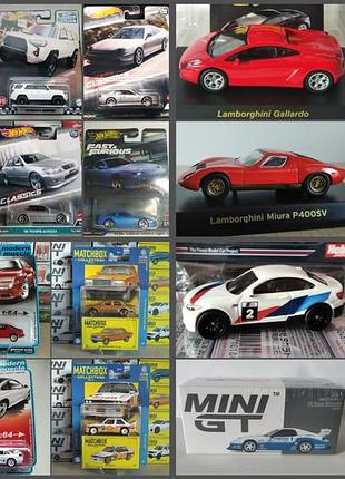 Моделі hot wheels/matchbox/mini gt (580), машинки хот вілс/мачбокс/міні гт