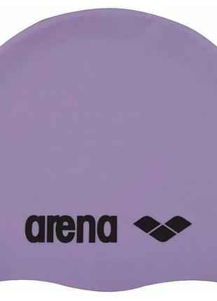 Шапка для плавання arena силікон osfm фіолетова (720400)