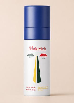 Балансирующий противовоспалительный мист malevich care «6 в 1», 120 мл