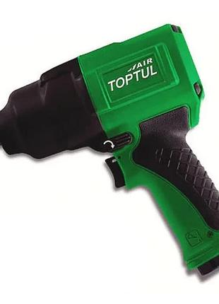 Пневмогайковерт 1/2 toptul kaaj1680 1085n/m 8000об/хв чорний (618777)