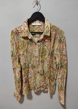 Яркая женская блузка l/xl 💐