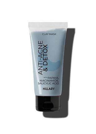 Глиняна детокс-маска для проблемної шкіри обличчя hillary anti-acne & detox clay mask, 90 мл (652933)