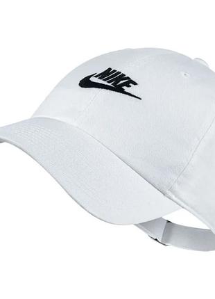 Кепка nike 100% хлопок унисекс белая (720845)