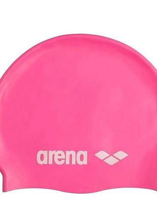 Шапка для плавання arena силікон osfm рожевий (720311)