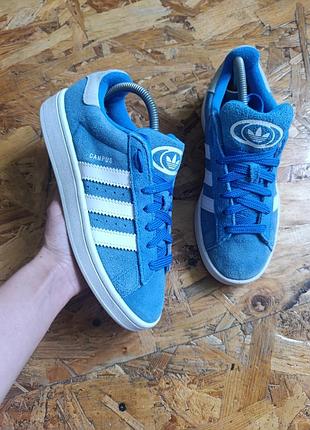 Оригинальные демисезонные кожаные замшевые кеды кеды adidas campus 00s j code ig1231