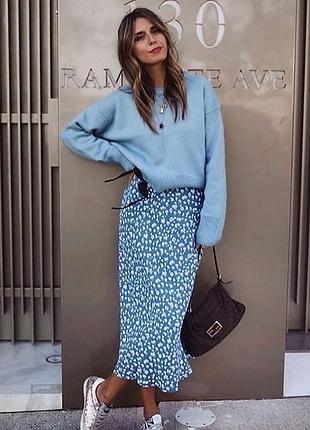 Красивая голубая миди юбка в цветочный принт zara
🌺🌺🌺🌺🌺🌺🌺🌺🌺🌺