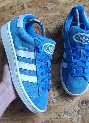 Оригинальные демисезонные кожаные замшевые кеды кеды adidas campus 00s j code ig1231