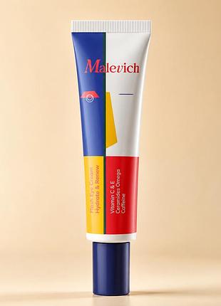 Зволожувальний крем malevich care для контуру навколо очей, 30 мл