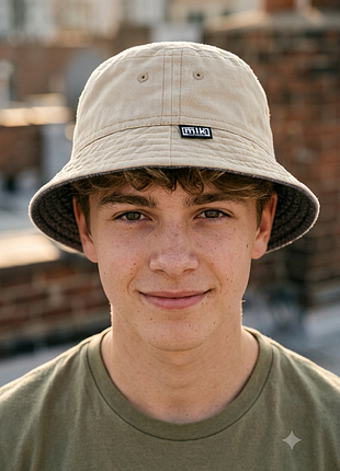 Двостороння панама milk clothing / mlk (обхват 58 см) унісекс