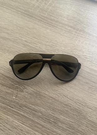 Tom ford sunglasses mens aviator elliott tf335 01p black gold green lenses frames