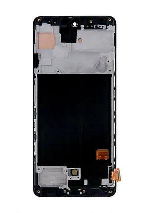 Дисплей samsung oled 6,5 дюйма черный с сенсором и рамкой original quality. (659925)