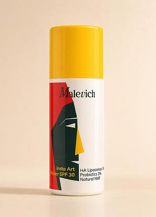 Зволожувальна база під макіяж malevich care spf 30, 30 мл