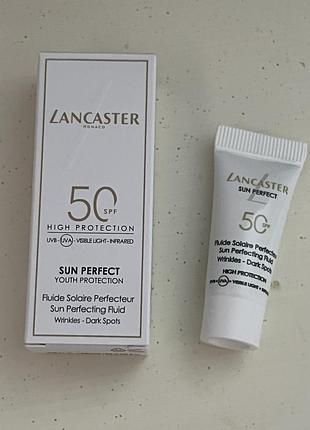 Сонцезахисний флюїд lancaster sun perfect spf 50, 3 мл