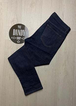 Мужские стильные джинсы uniqlo selvedge denim, размер 34 (l)