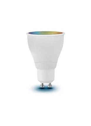 Розумна led-лампа gu10 livarno home rgbw zigbee smart home 5 вт 250 лм (d1-00337) livarno
