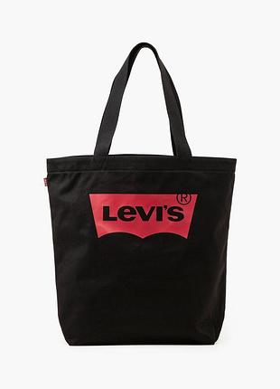 Сумка-шоппер levi's с логотипом