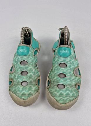 Бирюзовые сандалии keen stingray
