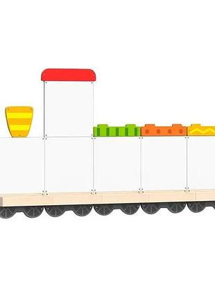 Набір магнітних дошок viga toys дерев'яний 41x41 см білий (700893)