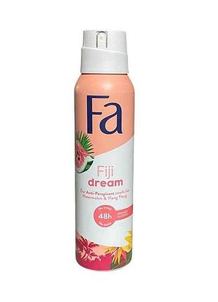 Дезодорант-спрей freshfree аромат кавуна та іланг-ілангу 150 мл тм fa