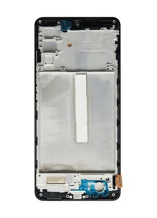 Дисплей samsung oled 6,7 дюйма черный с сенсорным экраном и рамкой. (660022)