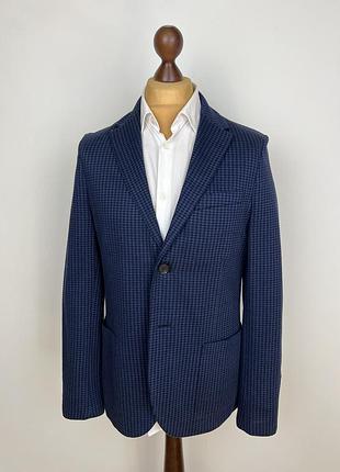 Harris wharf london unlined cotton\linen blazer легкий пиджак микс хлопка италия