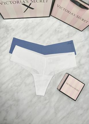 Бесшовные трусики-стринги. pink. victoria’s secret. оригинал 🇺🇸